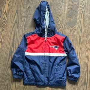 3t New England Patriots light “windbreaker” jacket.